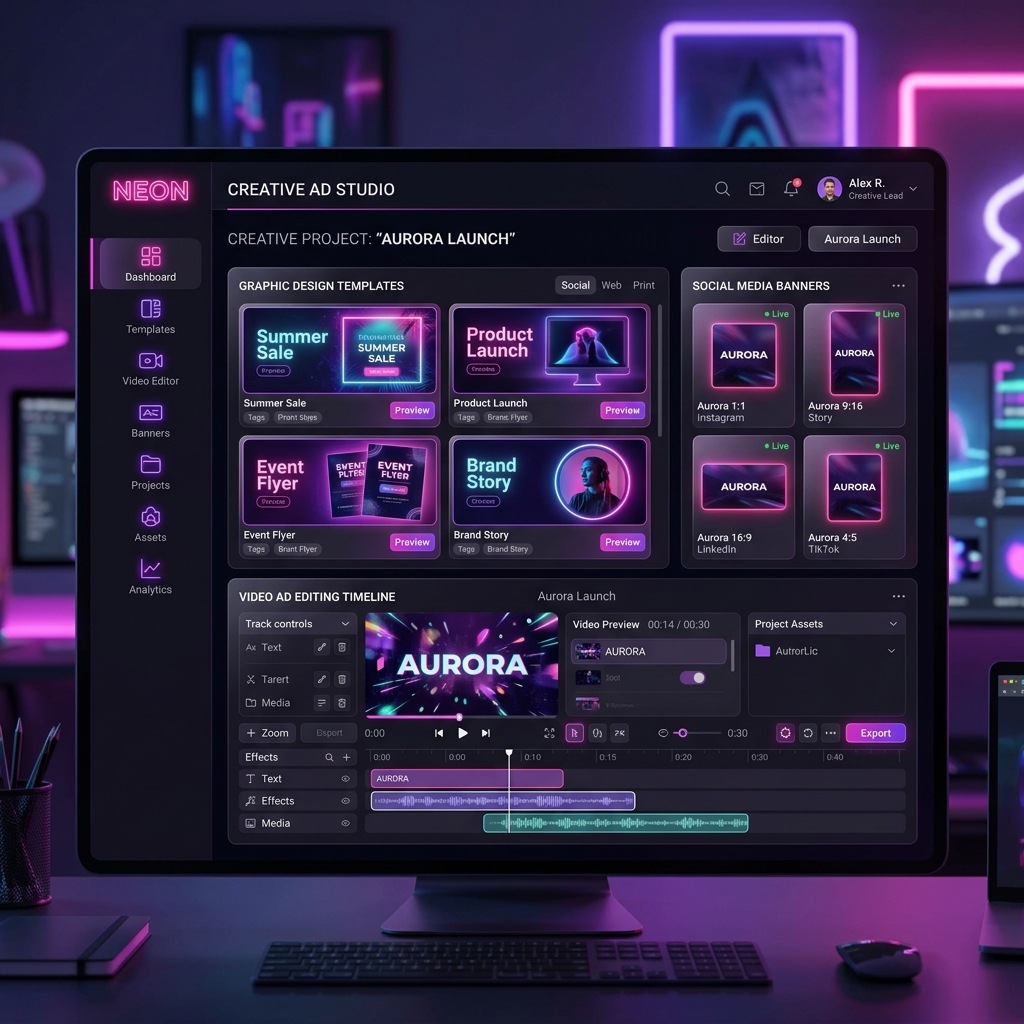 Ad Creative Studio Showcase